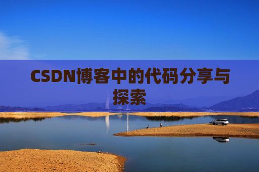 CSDN博客中的代码分享与探索